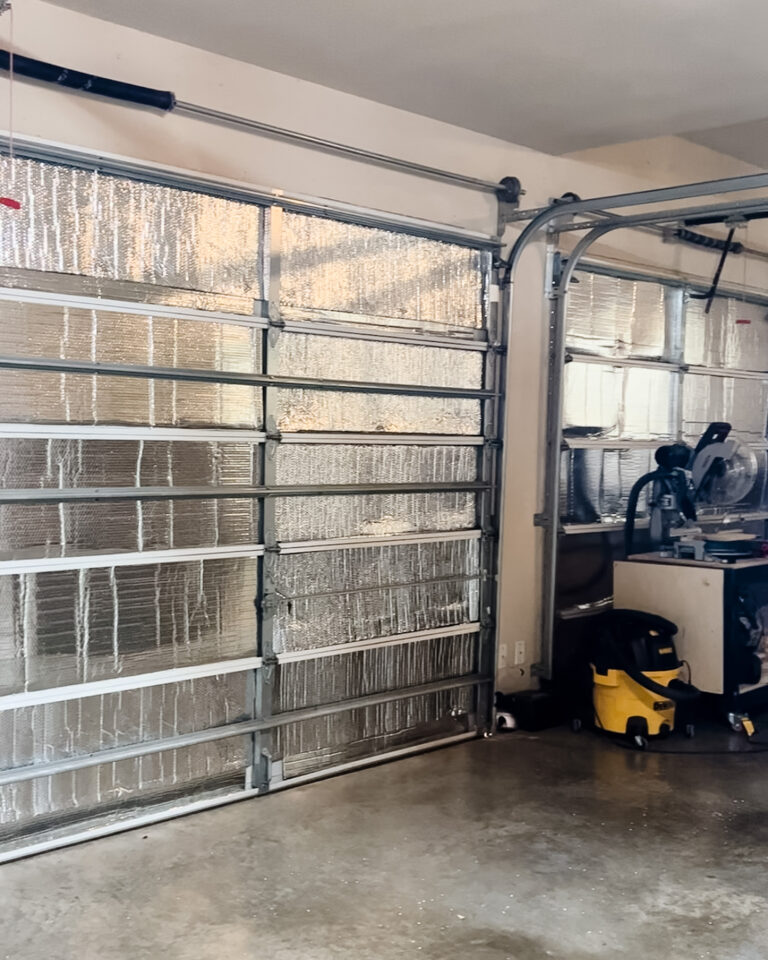 Easy Garage Door Insulation