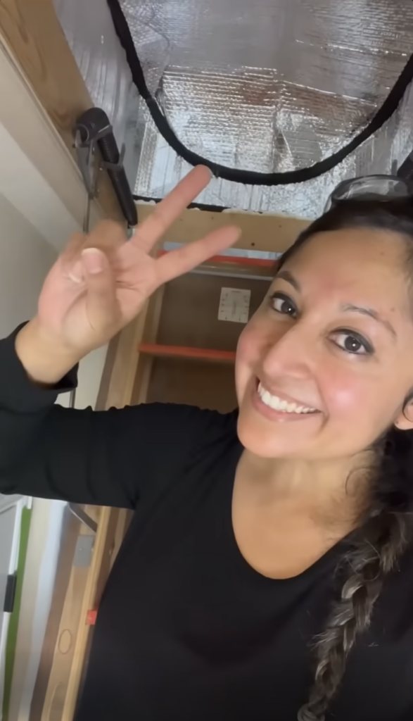 attic insulation cover successfully installed